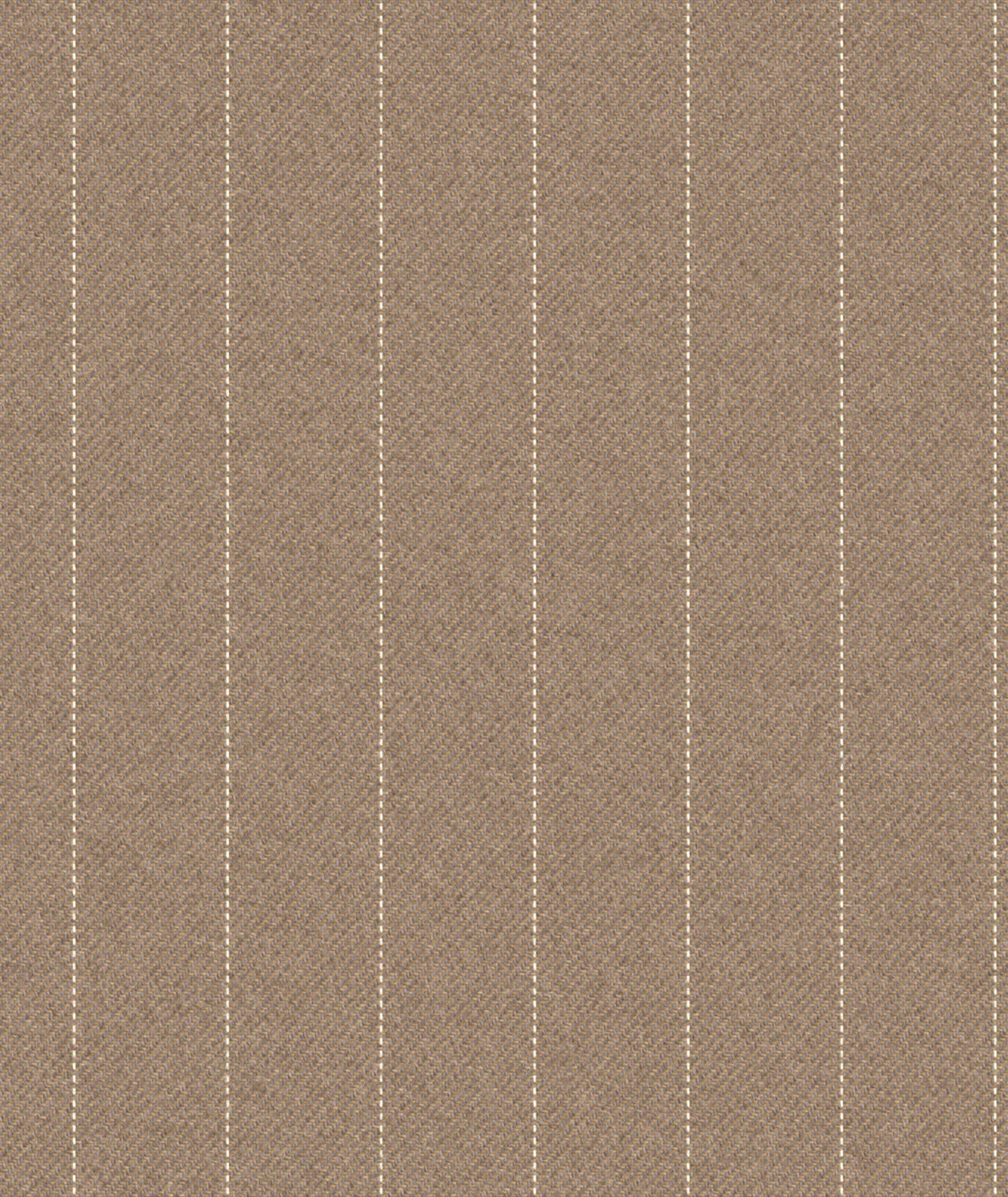 Pantaloni in lana 130's gessato beige - Image 4