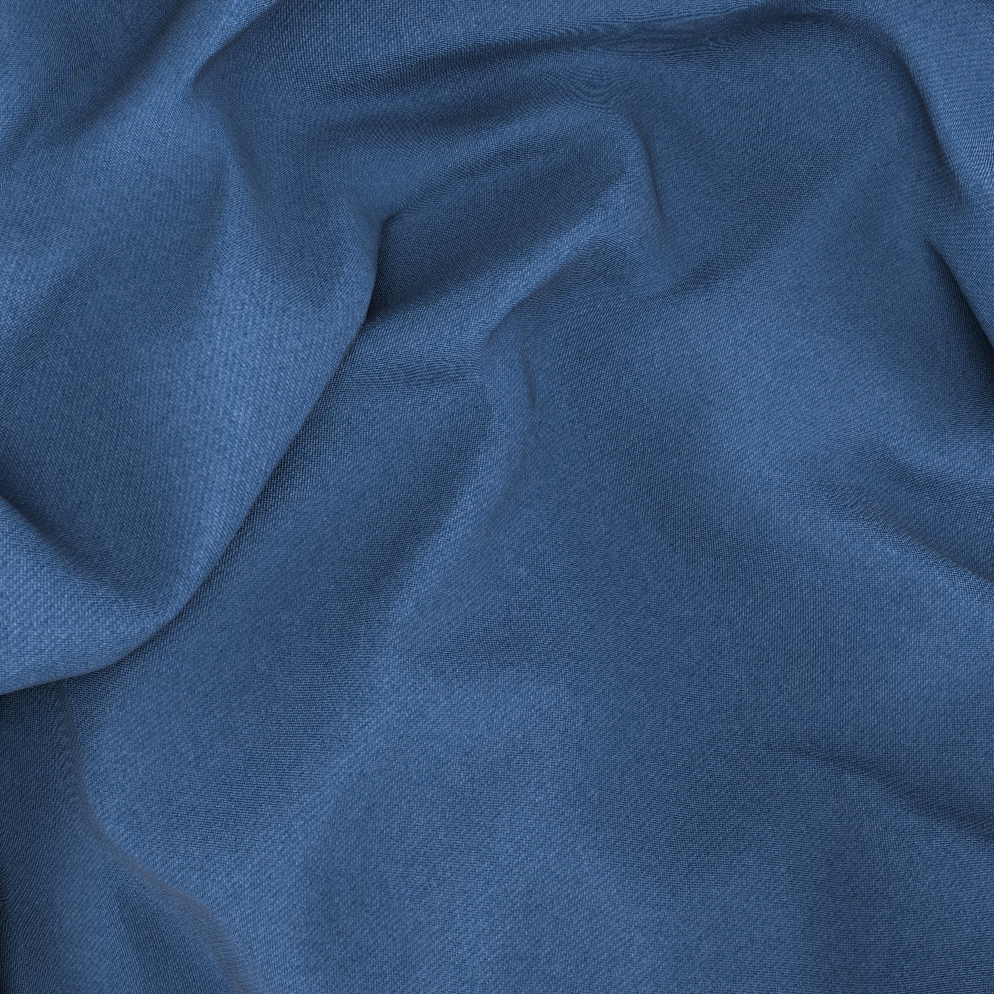 Pantaloni in lana comfort stretch blu chiaro - Image 3