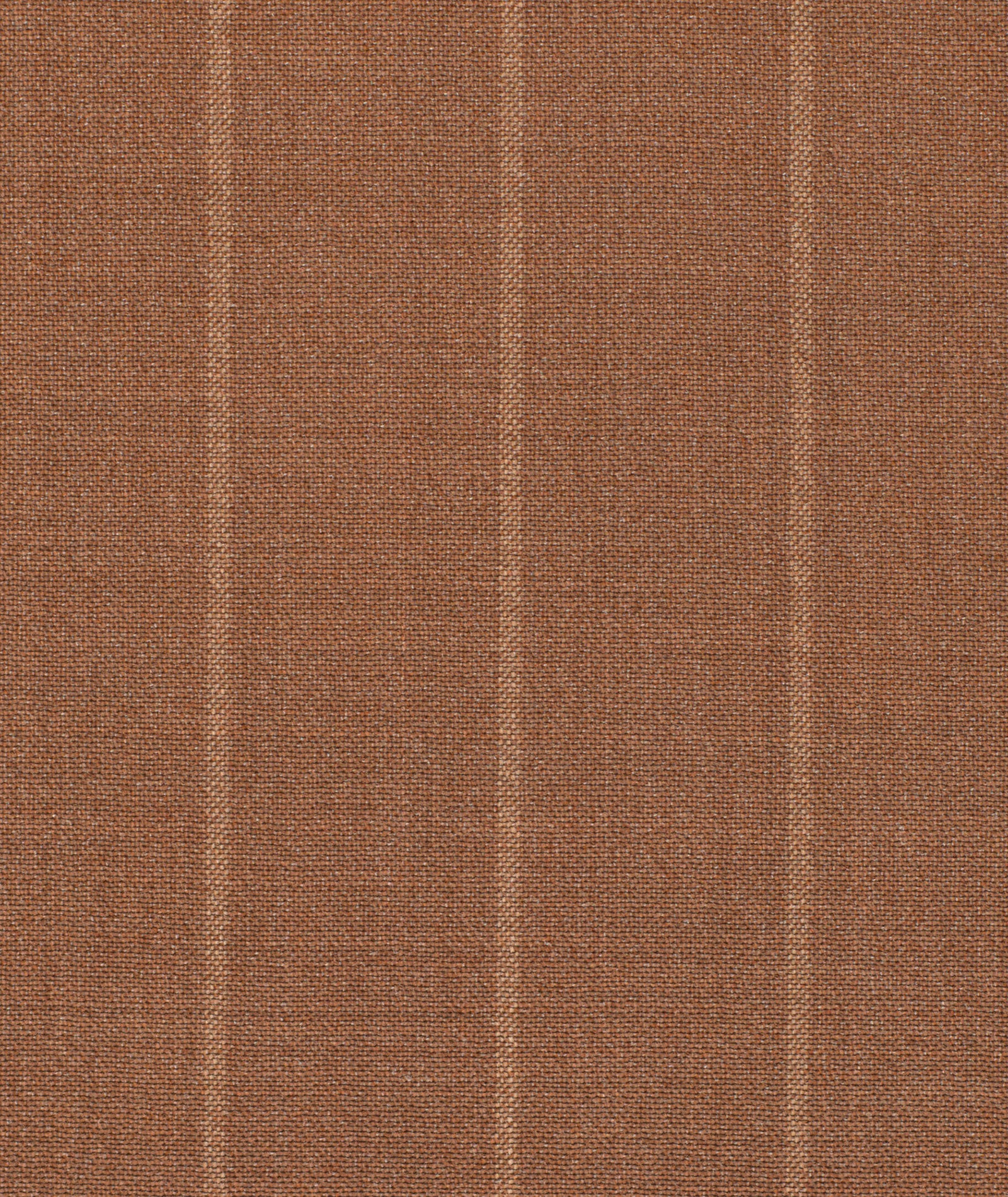 Pantaloni in lana-seta gessato color mattone - Image 2