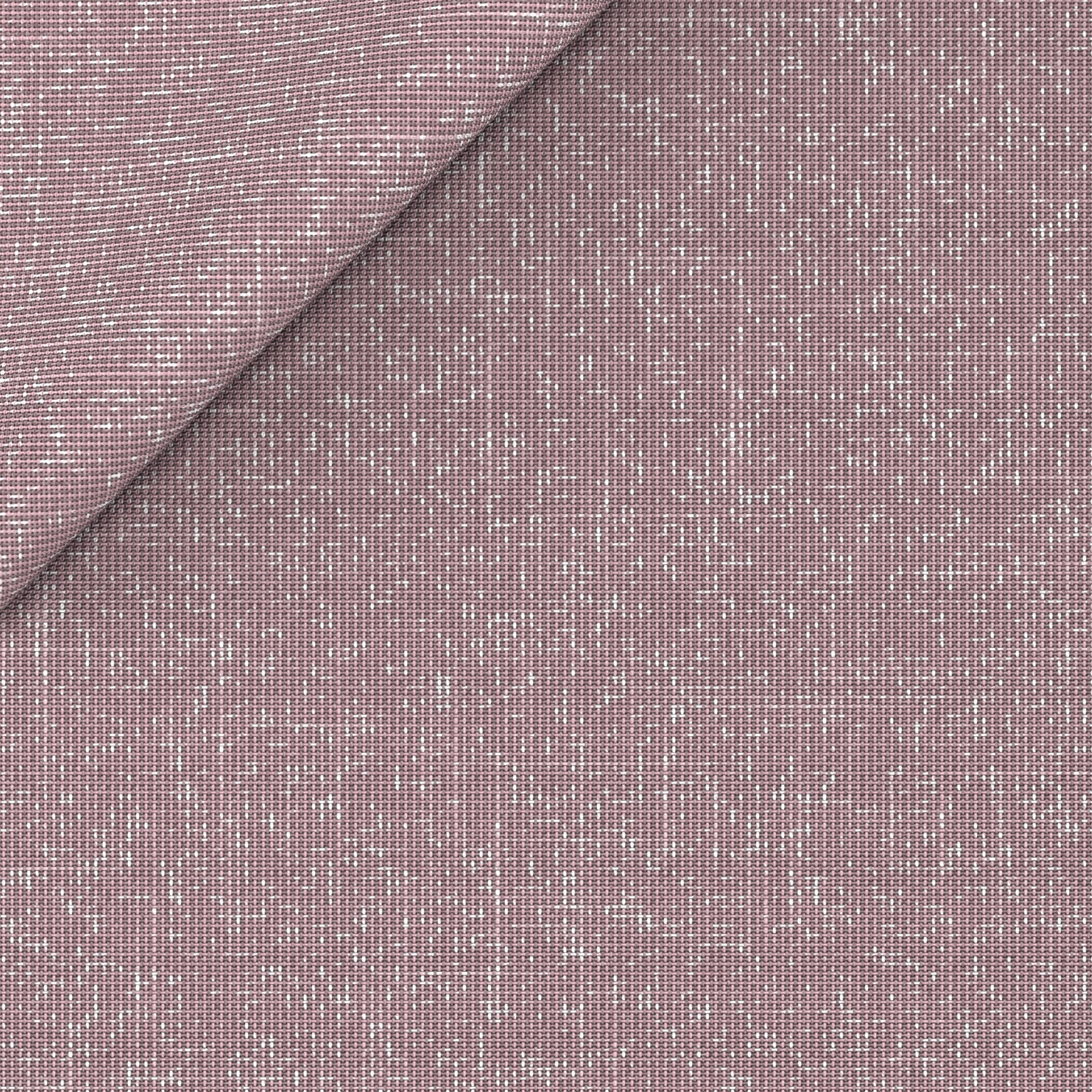 Pantaloni in lana seta lino rosa - Image 4