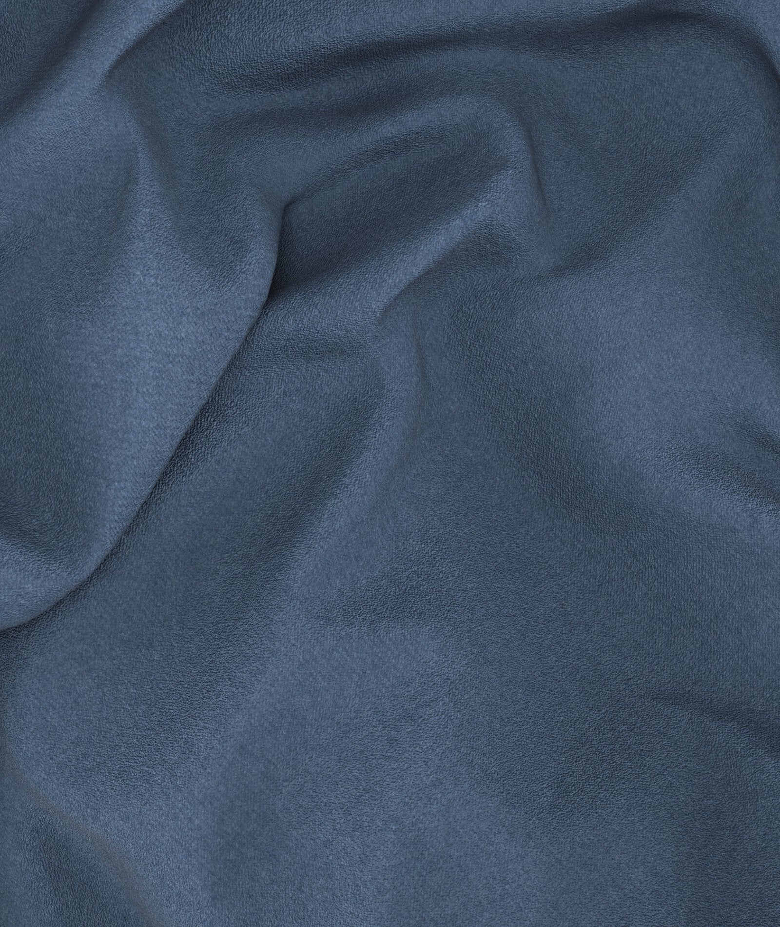 Pantaloni Su Misura blu avio in flanella di lana - Image 4