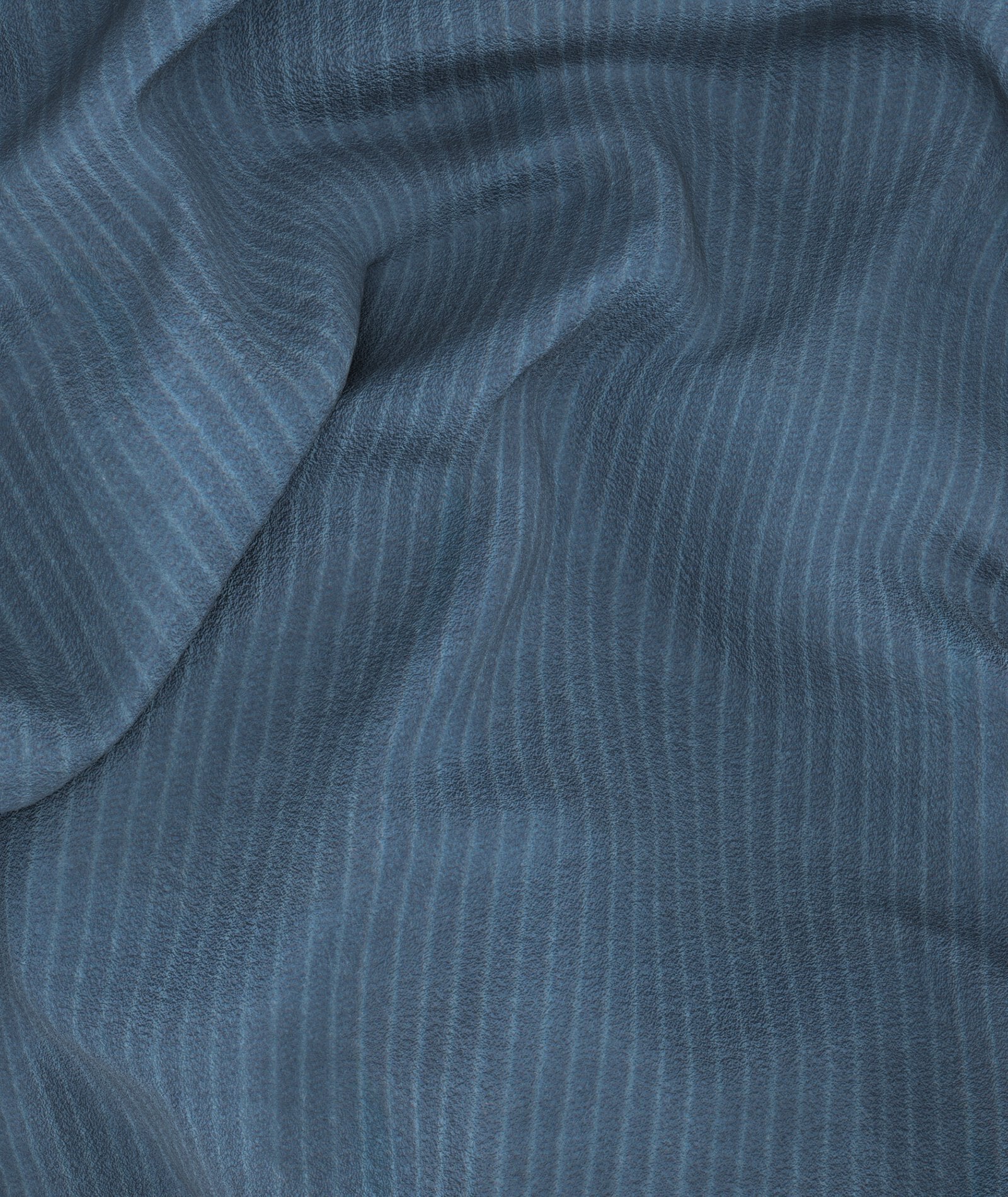 Pantaloni Su Misura da Uomo azzurri in velluto di cotone - Image 4