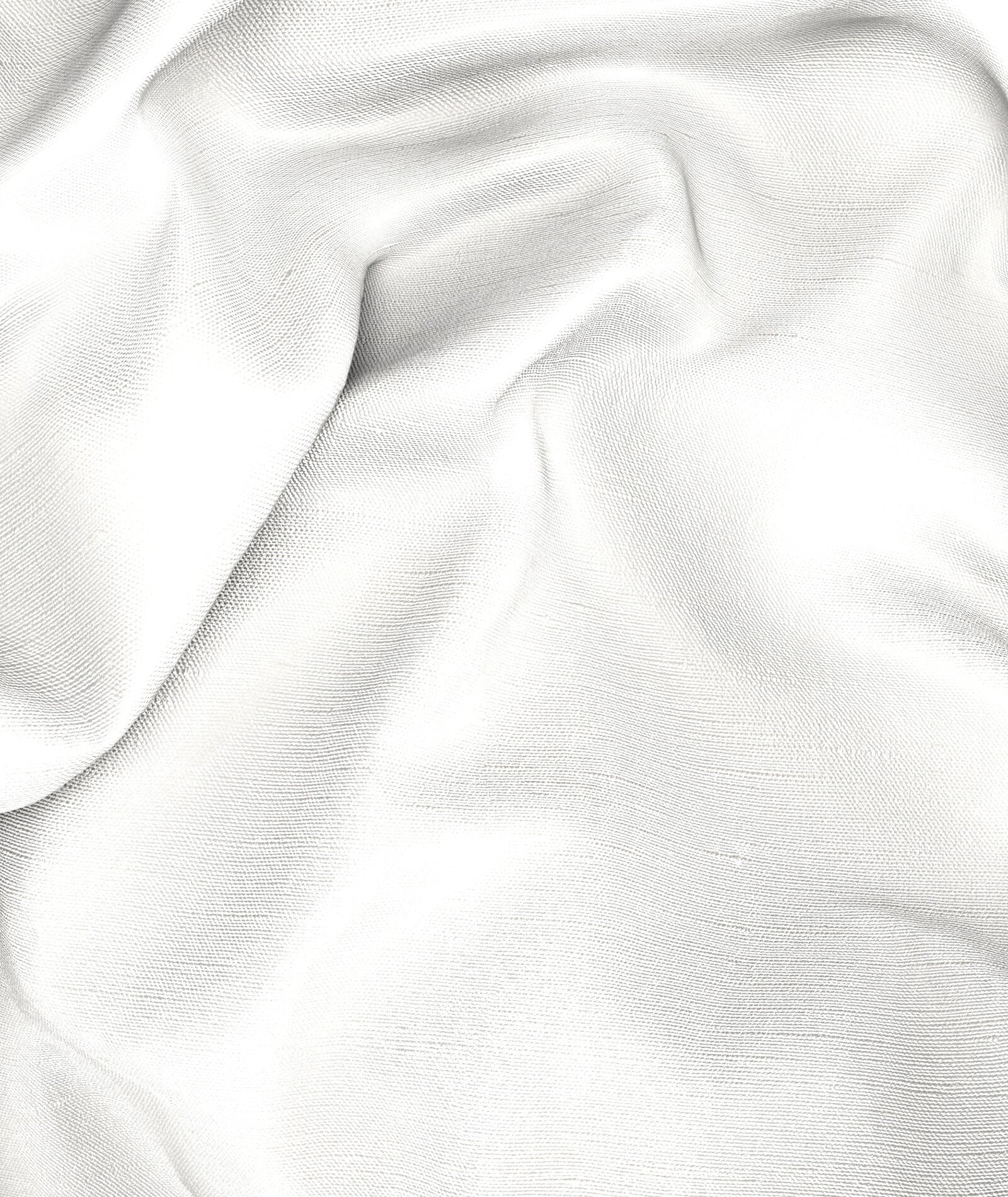 Pantaloni Su Misura da Uomo Bianco in Lino Cotone - Image 4