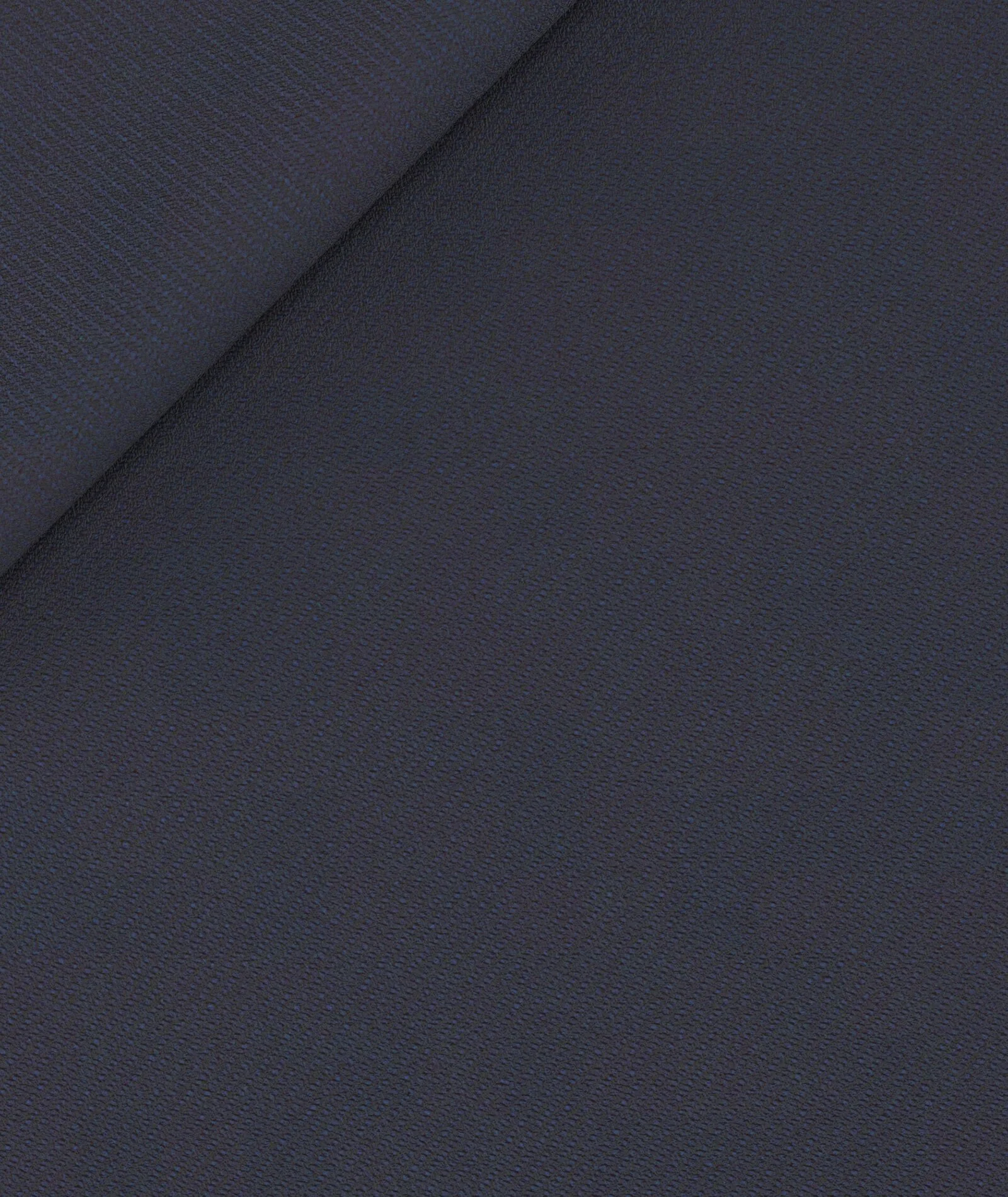 Pantaloni Su Misura da Uomo blu in twill di lana - Image 3