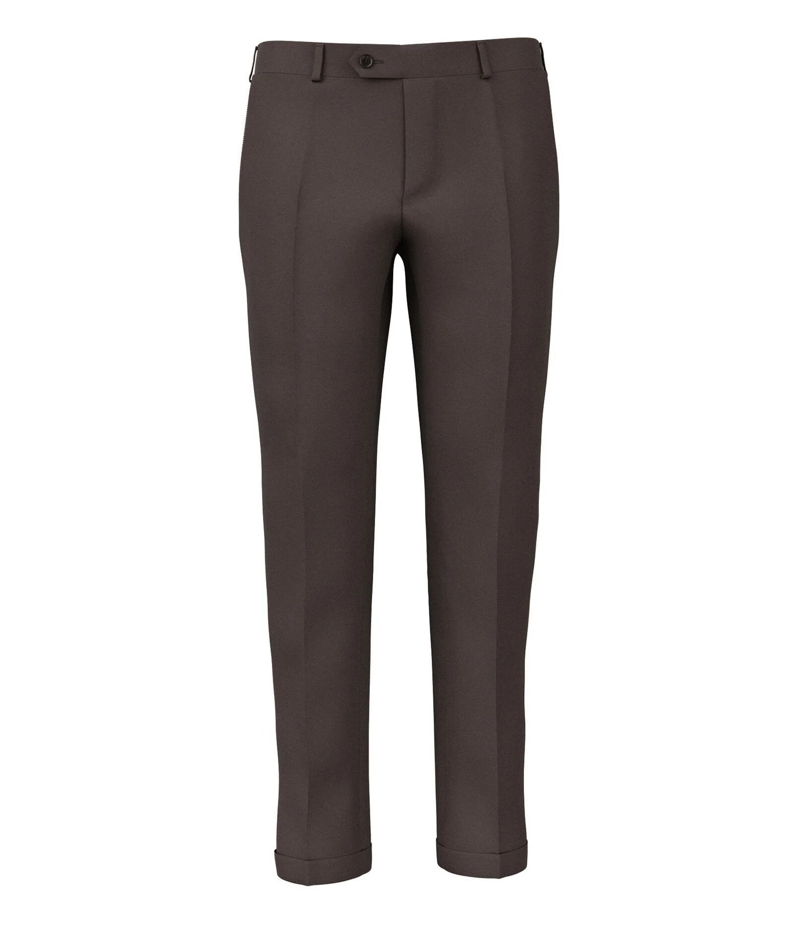Pantaloni Su Misura da Uomo Canna di fucile in Twill di Lana