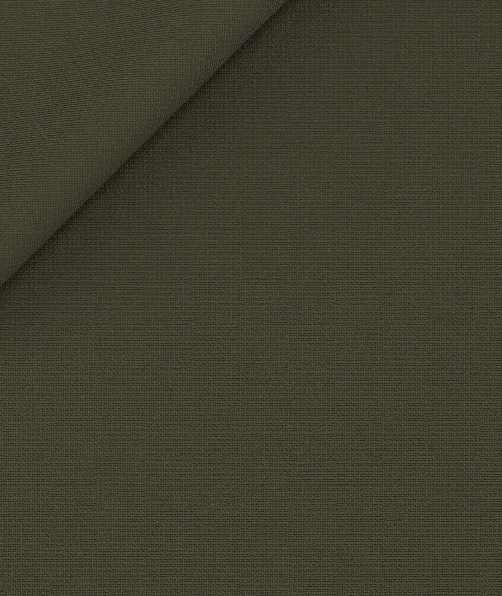 Pantaloni Su Misura da Uomo verde oliva in lana stretch - Image 3