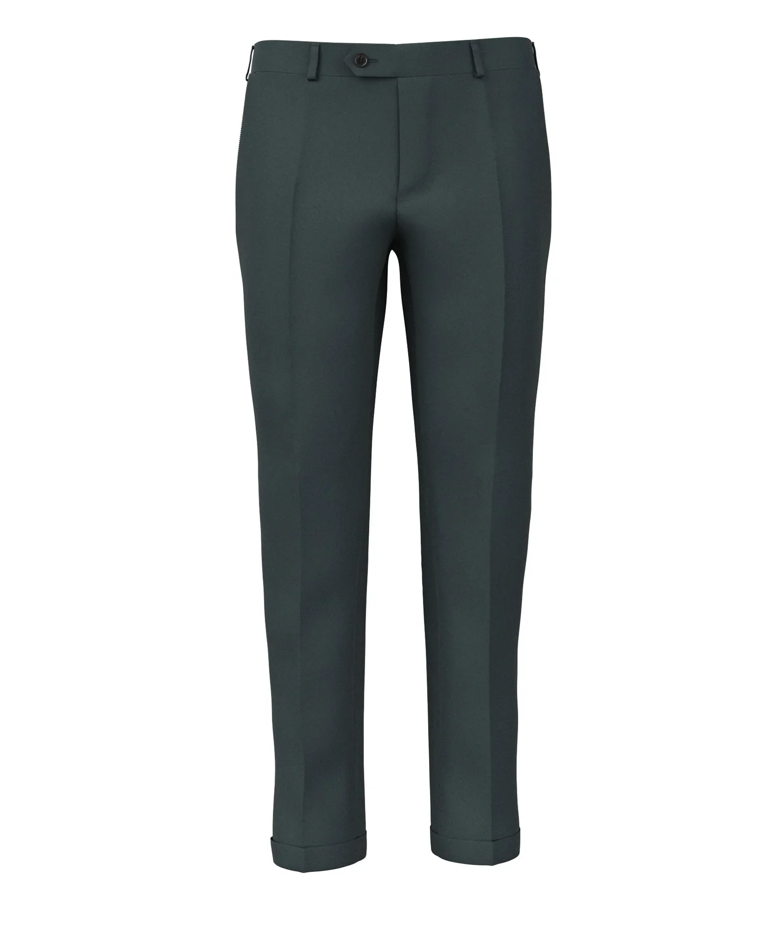 Pantaloni Su Misura da uomo verdone in lana