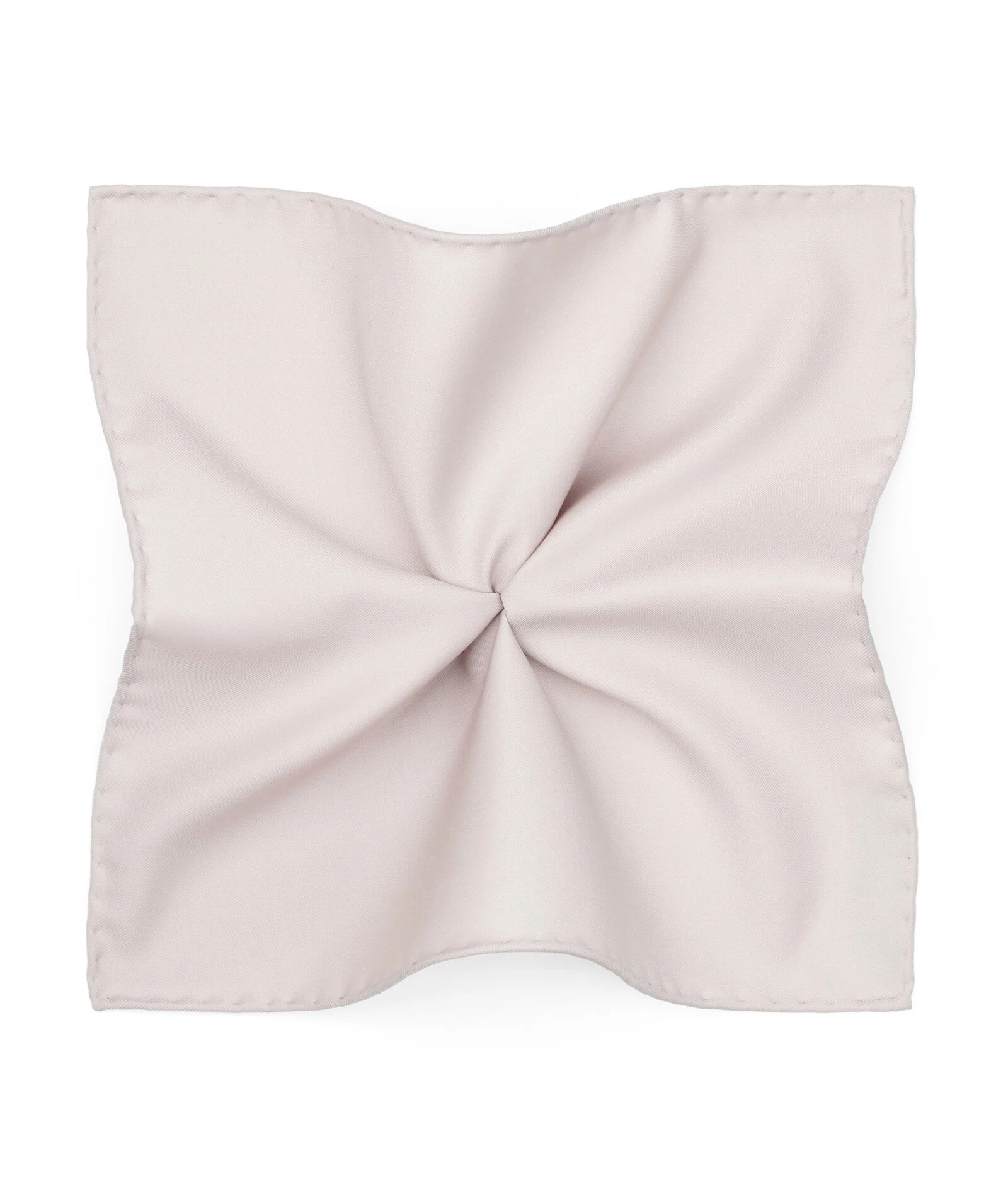 Pochette Bianco panna in Lana pettinata Fatta a Mano