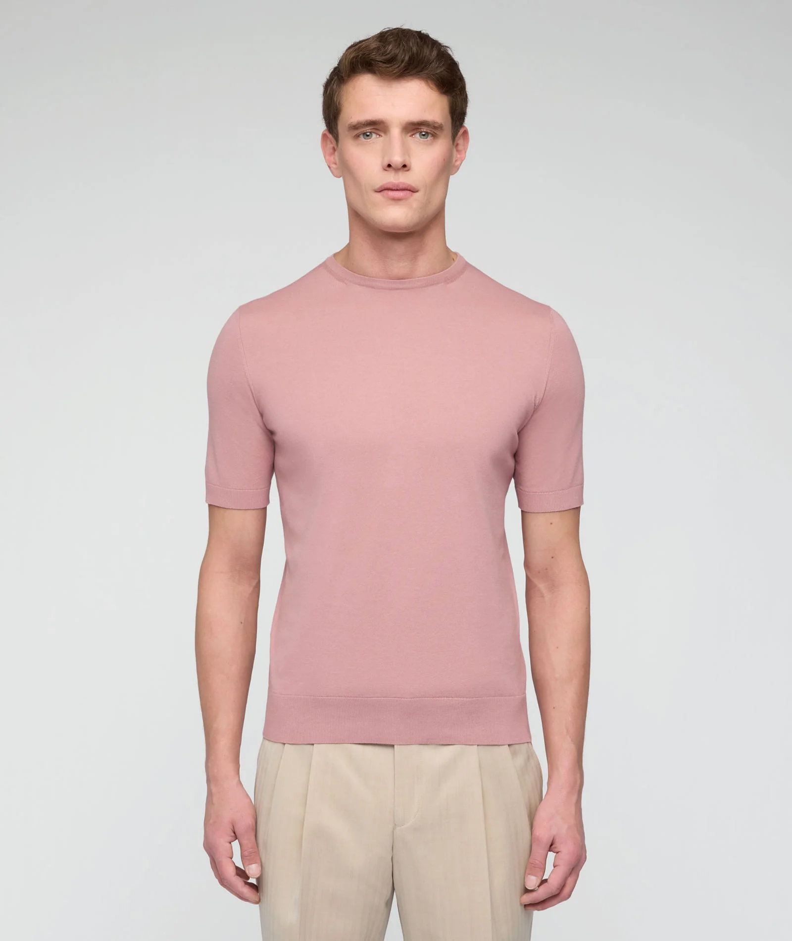 T-shirt in cotone rosa - Image 2